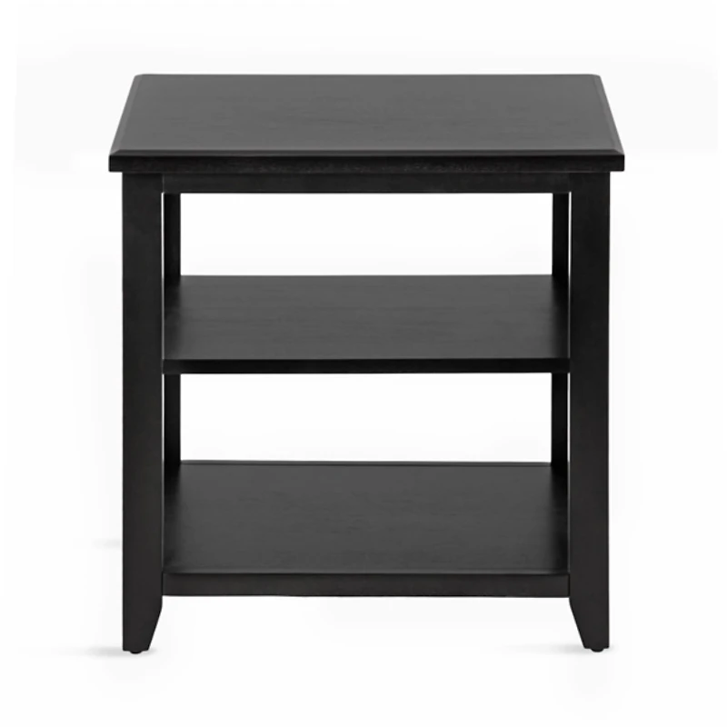 Black Wood Broadbridge Accent Table