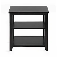 Black Wood Broadbridge Accent Table