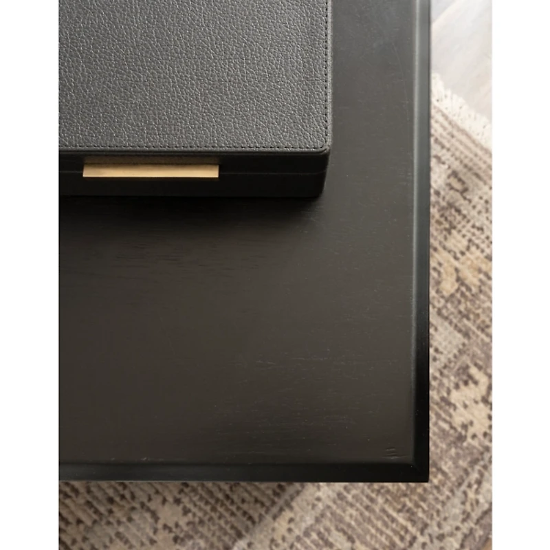 Black Wood Broadbridge Accent Table