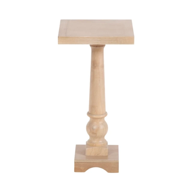 Natural Wood Butterfield Pedestal Table