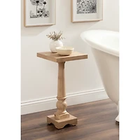Natural Wood Butterfield Pedestal Table
