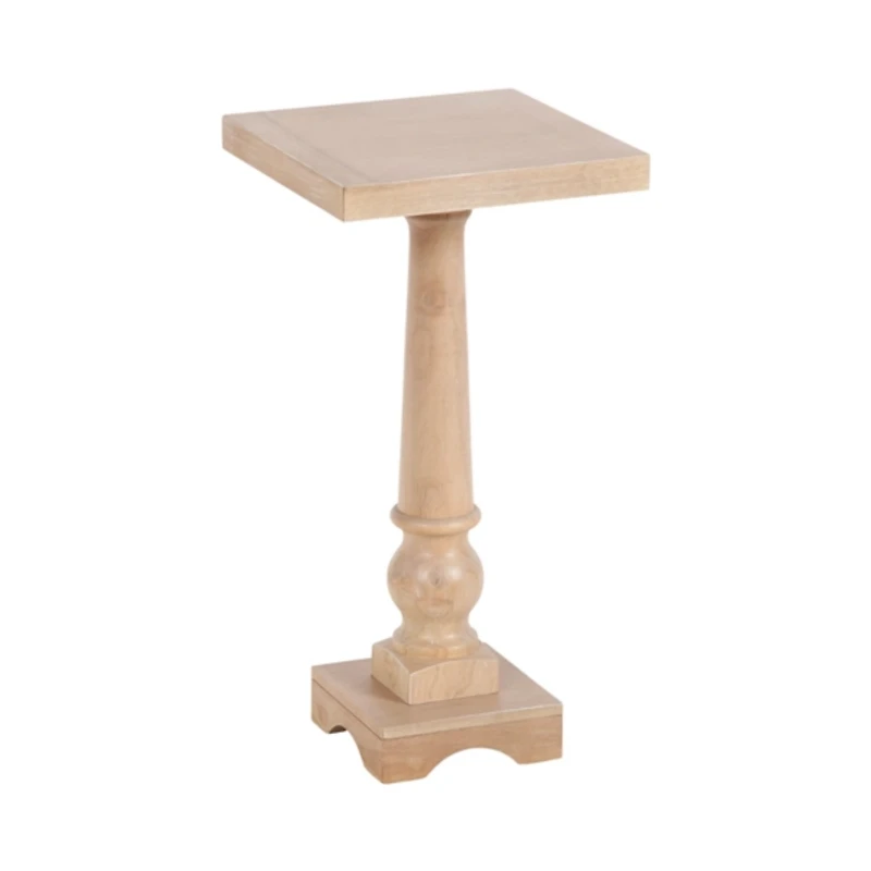 Natural Wood Butterfield Pedestal Table