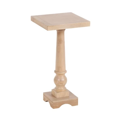 Natural Wood Butterfield Pedestal Table