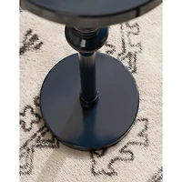Navy Blue Metal Stratton Cocktail Table