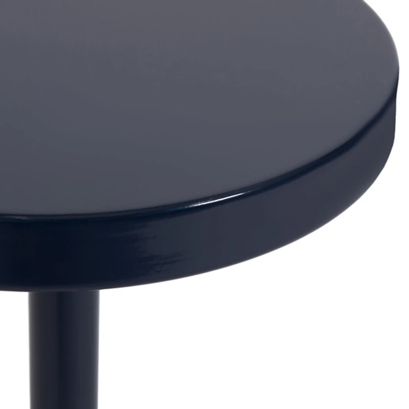 Navy Blue Metal Stratton Cocktail Table