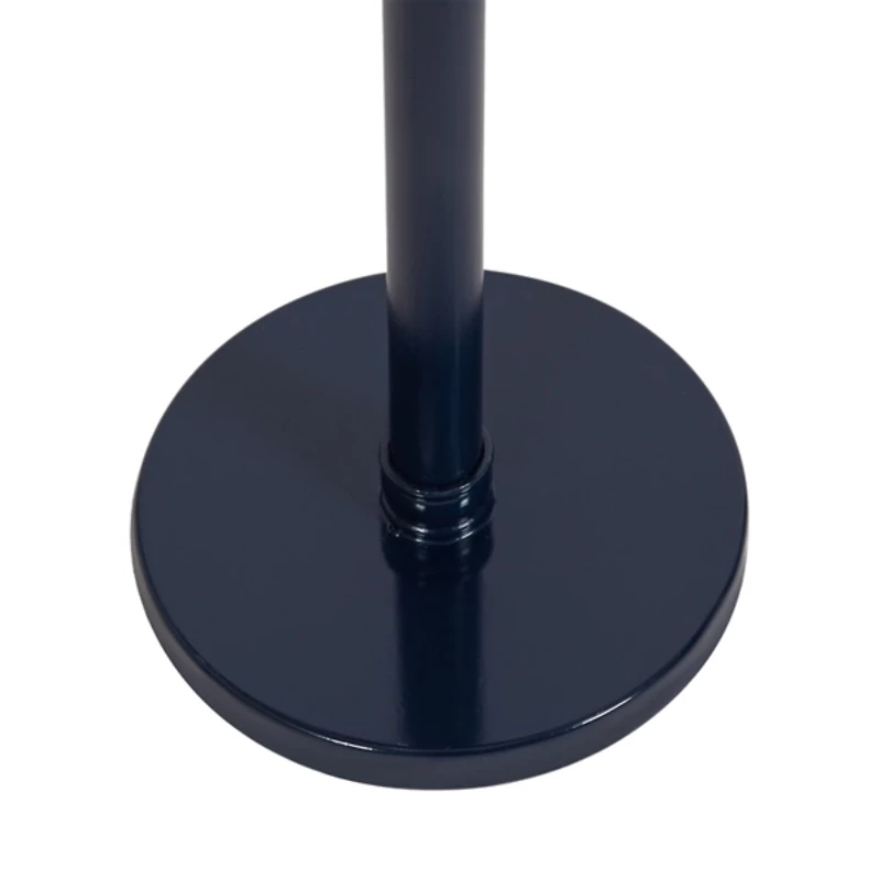 Navy Blue Metal Stratton Cocktail Table
