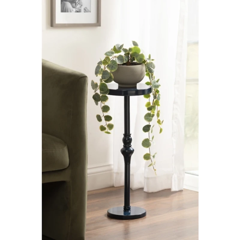 Navy Blue Metal Stratton Cocktail Table