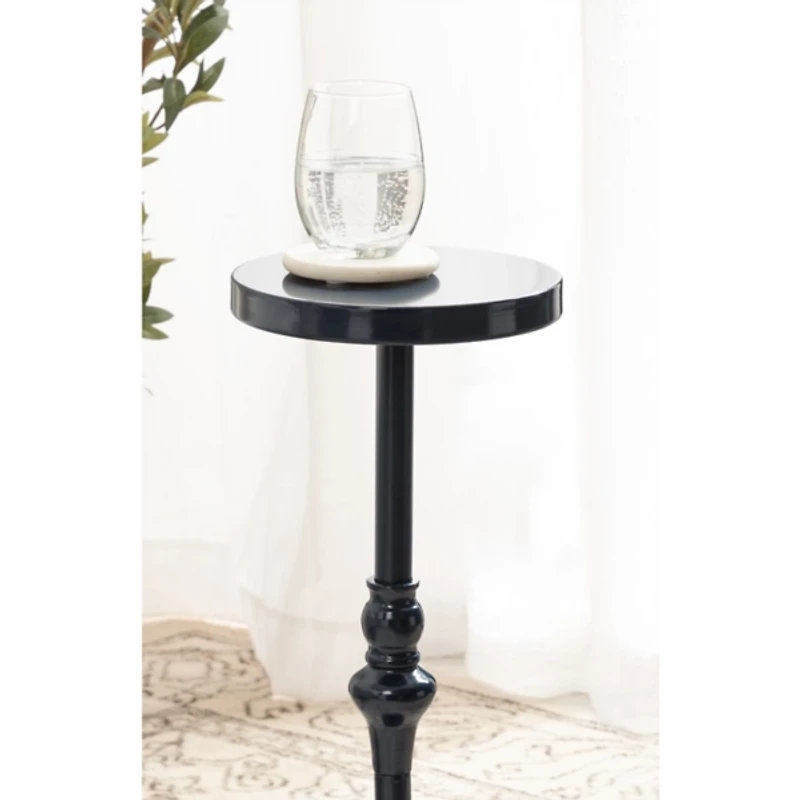 Navy Blue Metal Stratton Cocktail Table