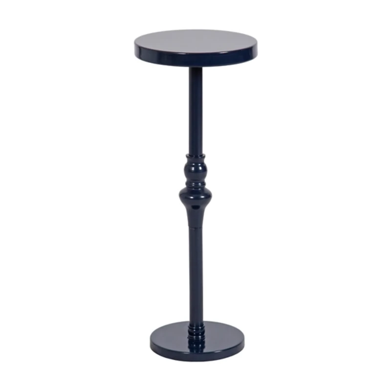 Navy Blue Metal Stratton Cocktail Table