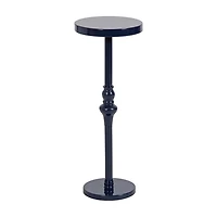 Navy Blue Metal Stratton Cocktail Table