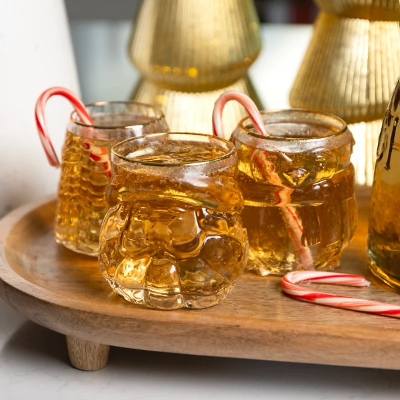 Figural Penguin Drinking Glass