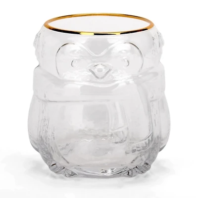 Figural Penguin Drinking Glass