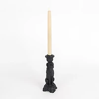 Black Labrador Taper Candle Holder