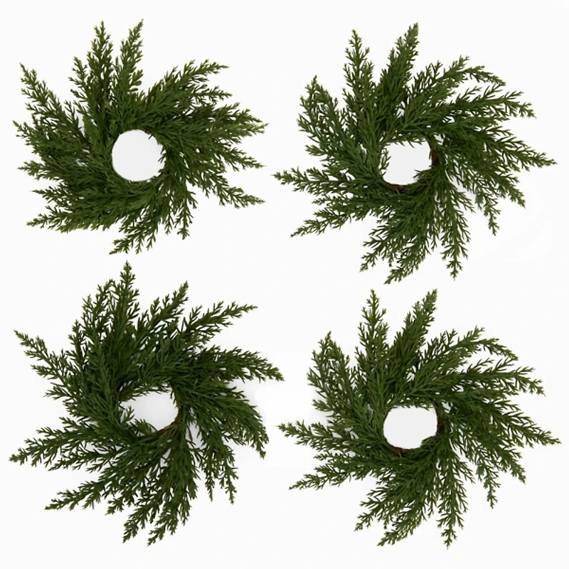 Juniper Napkin Rings, Set of 4