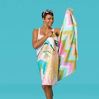 Seahorses Reversible Microfiber Beach Towel