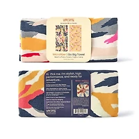 Bengal Abstract Reversible Microfiber Beach Towel