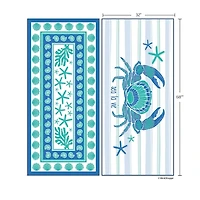 Sea La Vie Reversible Microfiber Beach Towel