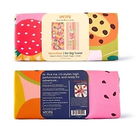 Squeeze the Day Reversible Microfiber Beach Towel