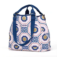 Greek Key Tile Tote Bag