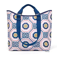 Greek Key Tile Tote Bag