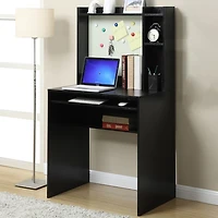 Desk with Magnetic Bulletin Board