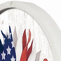 Personalized Sunflower Monogram Framed Art Print