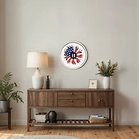 Personalized Sunflower Monogram Framed Art Print