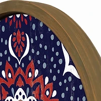 Personalized 4th of July Bandana Framed Art Print