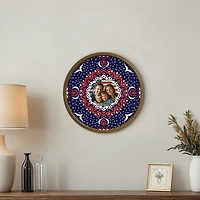 Personalized 4th of July Bandana Framed Art Print