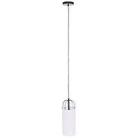 Black Iron Cylinder Modern Pendant Light