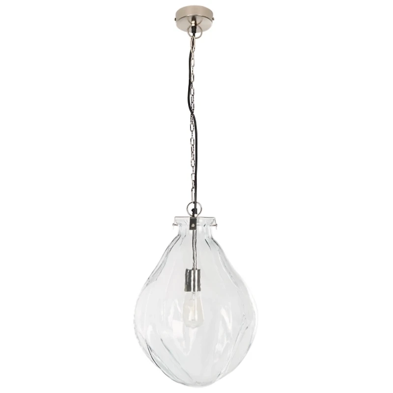 Clear Glass Hanna Pendant Light