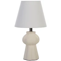 Cream Ceramic Melissa Table Lamp