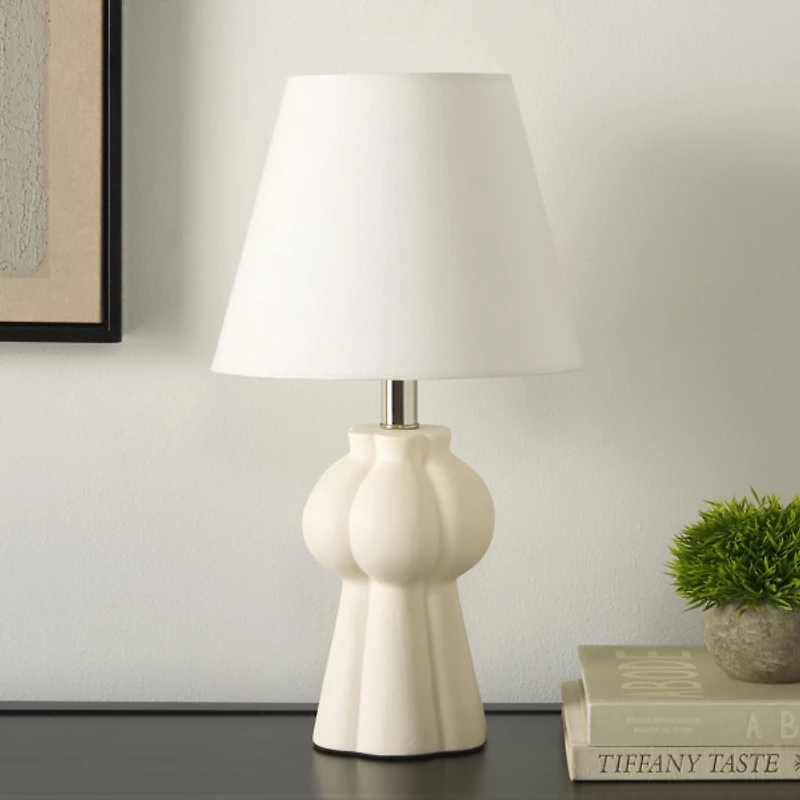 Cream Ceramic Melissa Table Lamp
