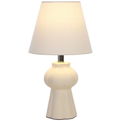 Cream Ceramic Melissa Table Lamp