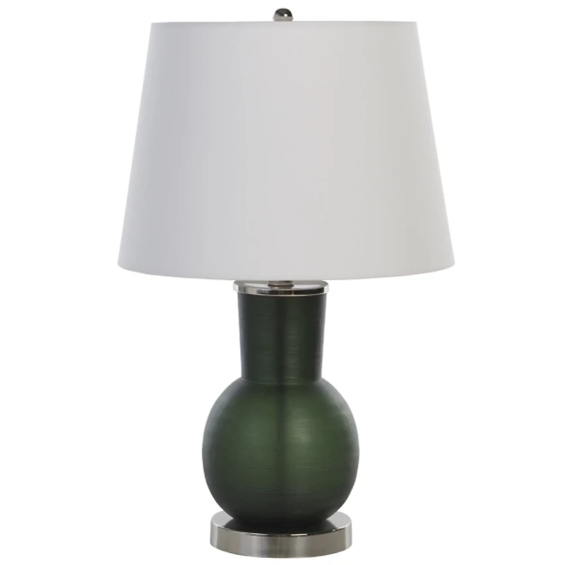 Green Glass Mariah Table Lamp