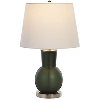 Green Glass Mariah Table Lamp