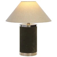 Green Velvet Pattie Table Lamp