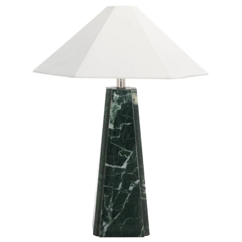 Black Marble Dolly Table Lamp