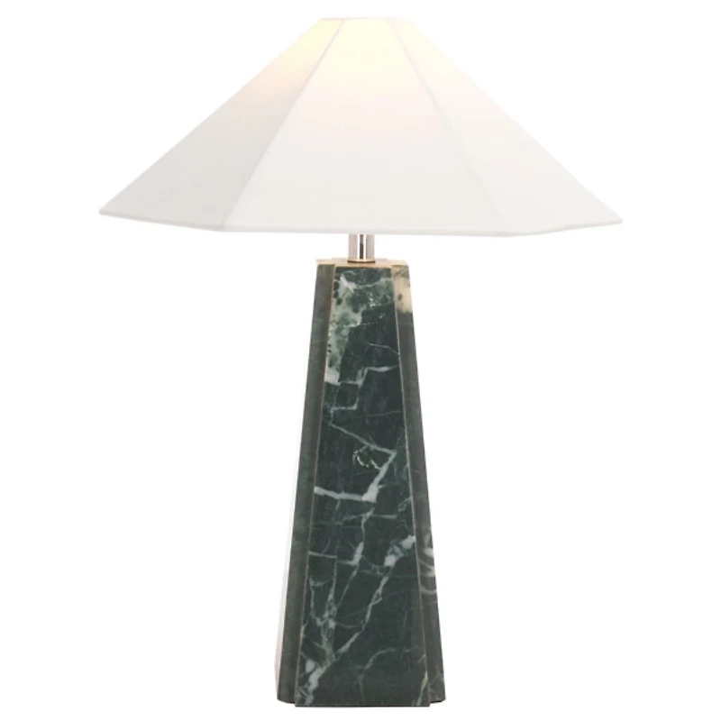 Black Marble Dolly Table Lamp
