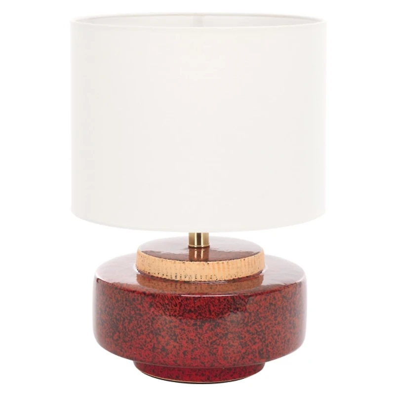 Red Ceramic Jannie Table Lamp