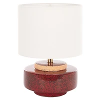 Red Ceramic Jannie Table Lamp