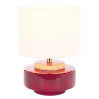 Red Ceramic Jannie Table Lamp