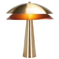 Brass Metal Ava Modern Table Lamp