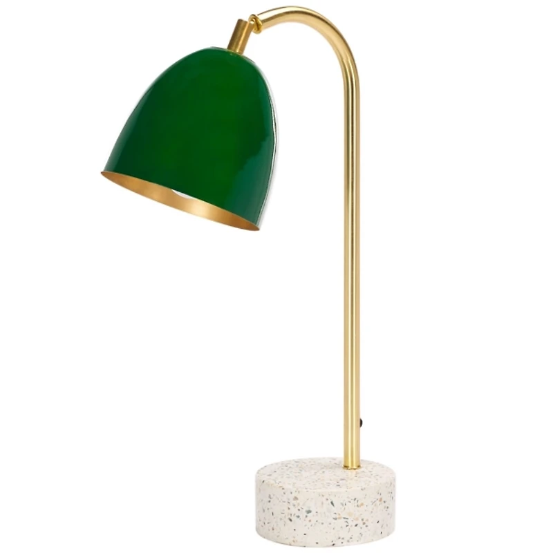 Green Terrazzo Task Table Lamp
