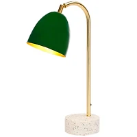 Green Terrazzo Task Table Lamp
