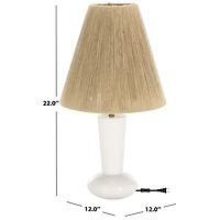 White Marble Adele Table Lamp