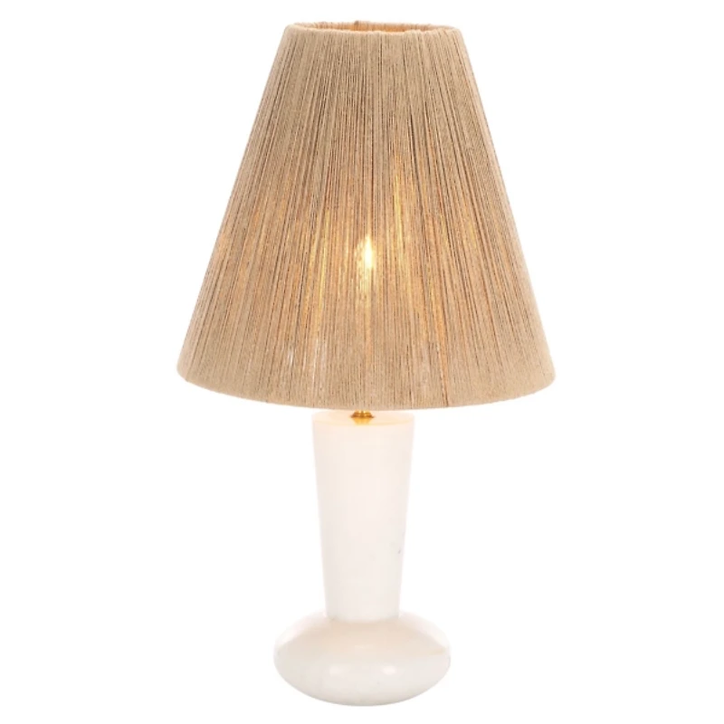 White Marble Adele Table Lamp