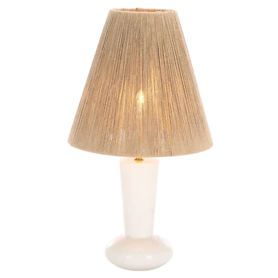 White Marble Adele Table Lamp