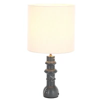 Black Marble Modern Table Lamp