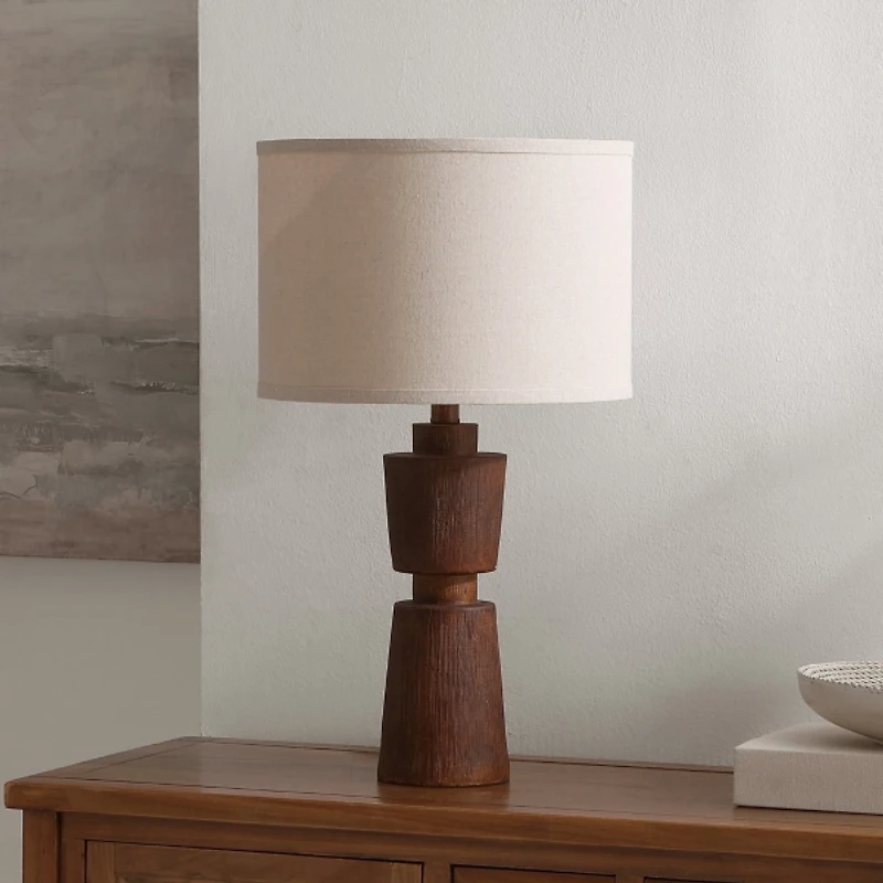 Brown Resin Nikki Table Lamp